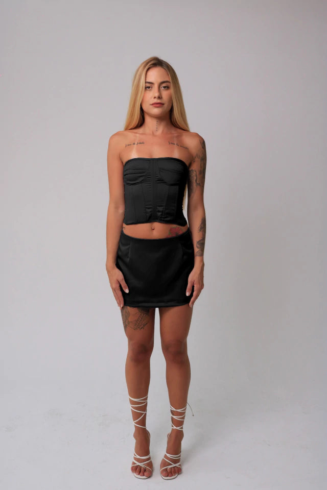 Conjunto Princess Preto