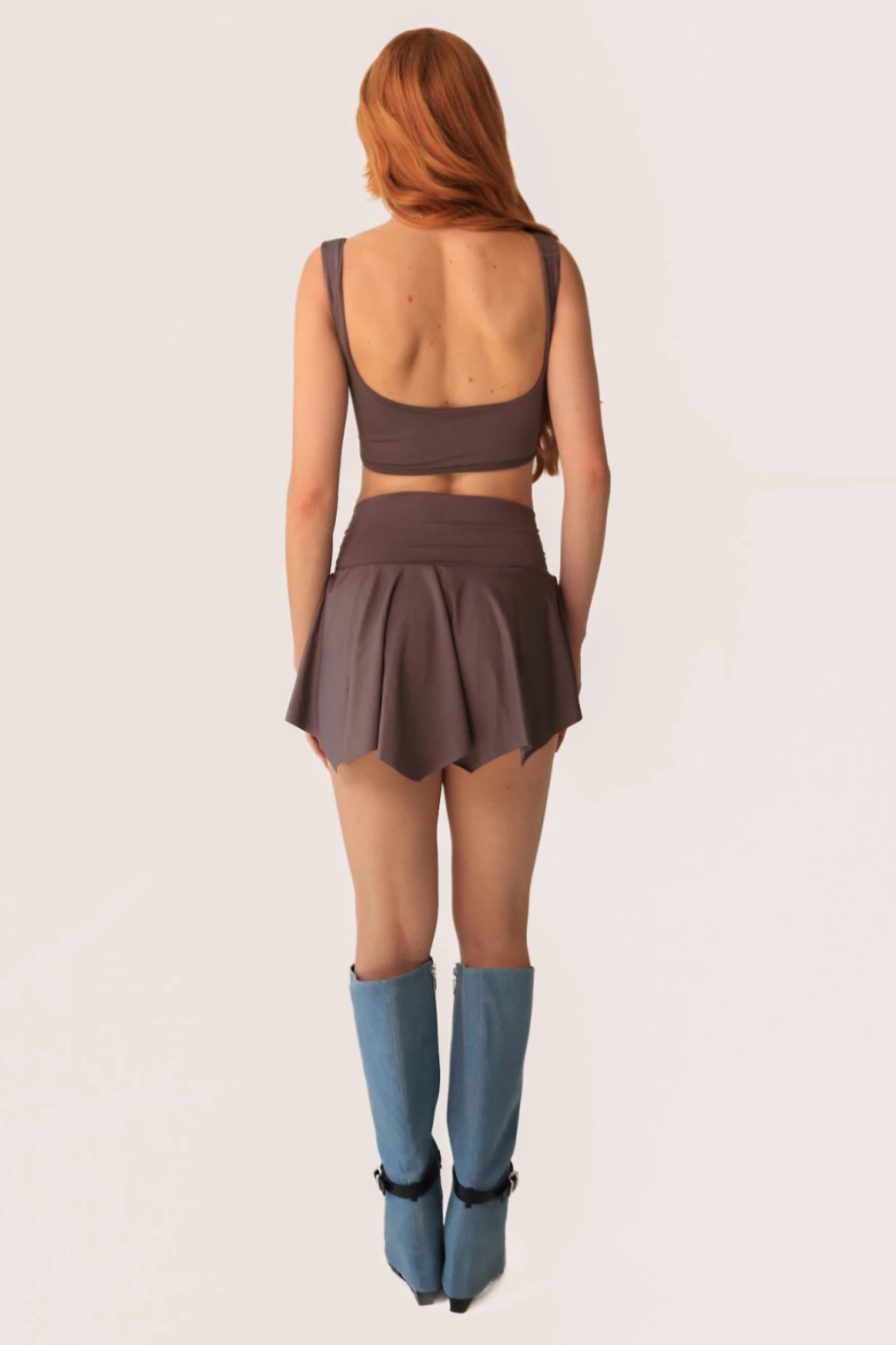 Topper Conjunto Argentina Cinza