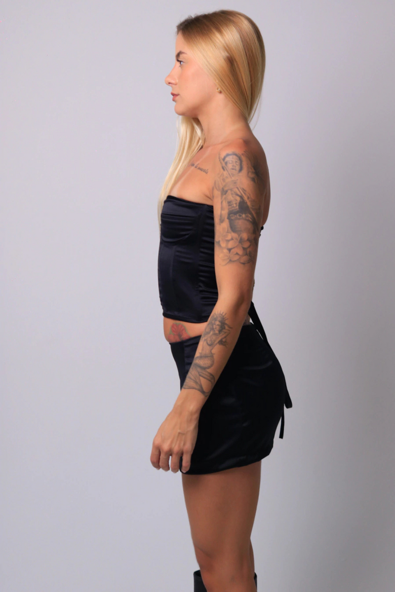 Corset do conjunto princess preto